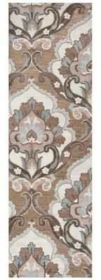 Alora Decor Napoli Hand-tufted Floral Medallion Wool Rug