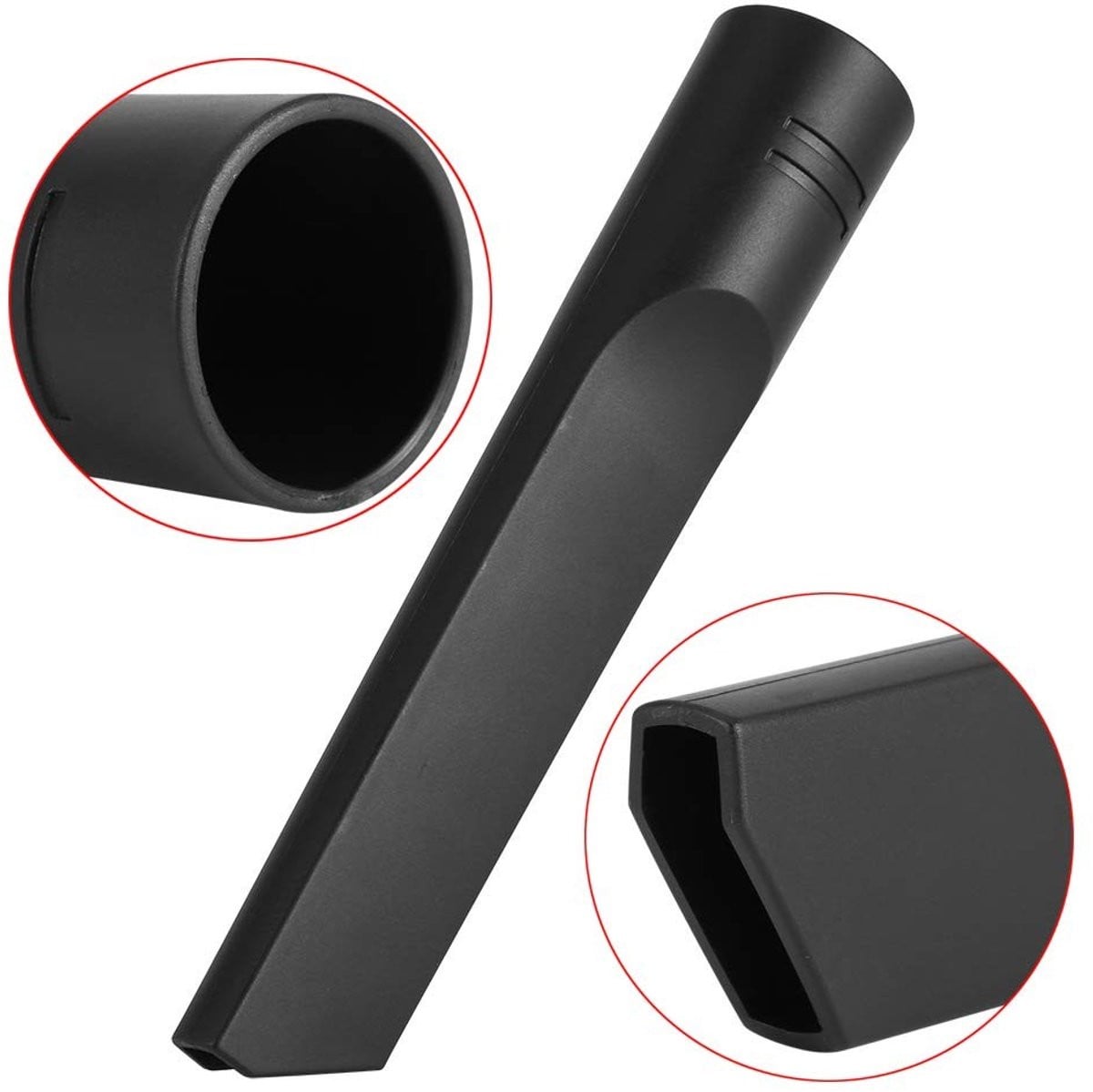 Dailygoods Universele Platte Stofzuiger Zuigmond met 35mm Interface
