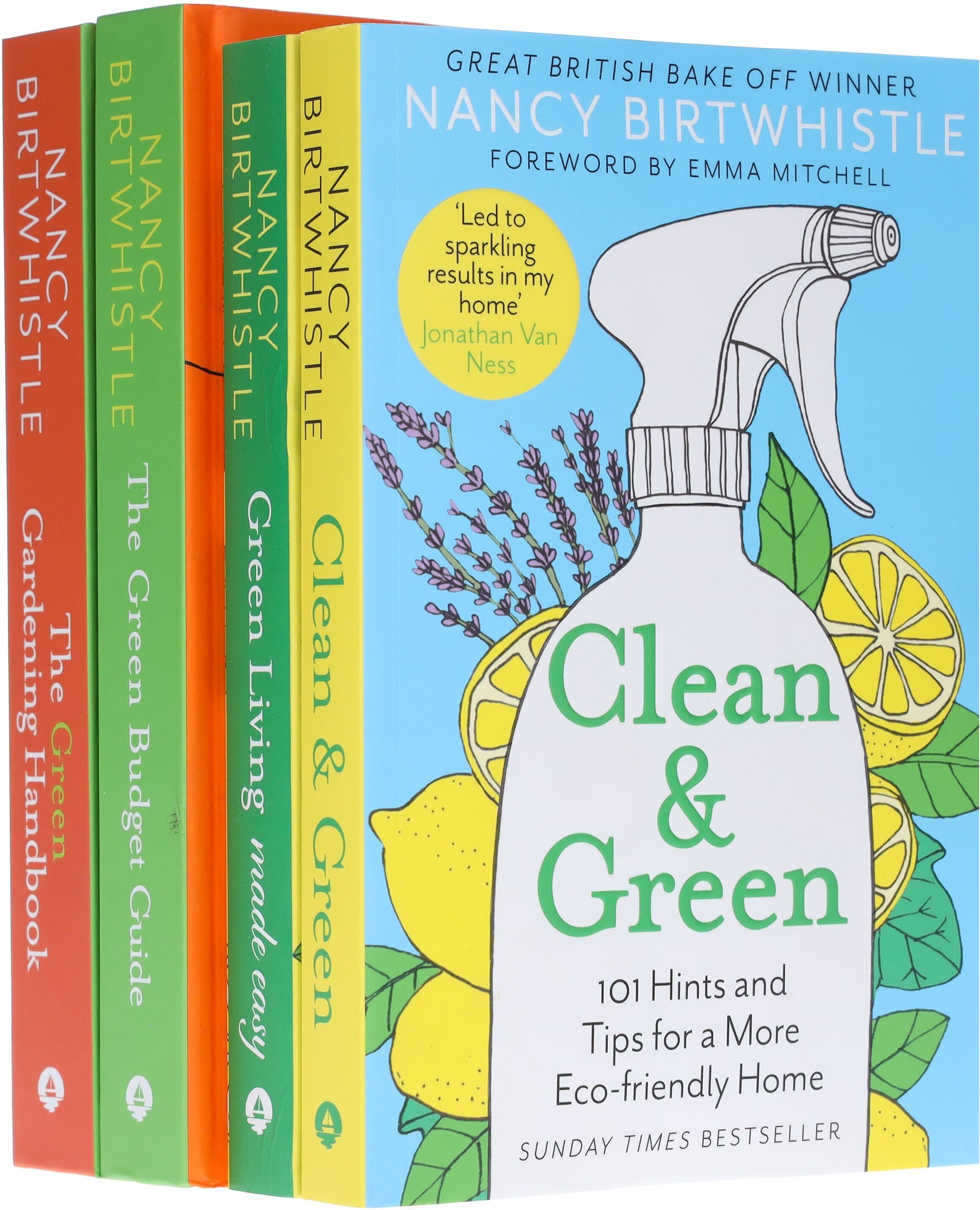 Nancy Birtwhistle Green Living 4 Books Collection Set - Non Fiction- Hardback/Paperback Pan Macmillan