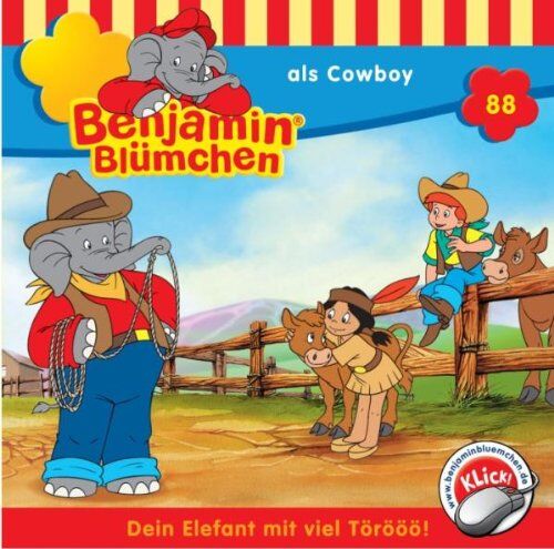 Benjamin Blümchen - Benjamin Blümchen - Folge 88: Als Cowboy - Preis vom 11.10.2026 23:13:37 h