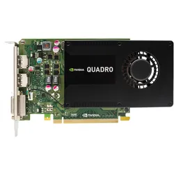 HP J3G88AA, nVidia Quadro K2200 (4 GB, GDDR5), Grafikkarte, Schwarz