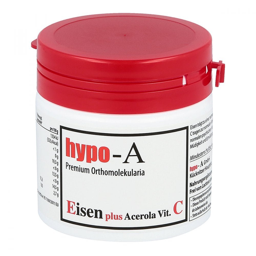 hypo-A GmbH Hypo A Eisen + Acerola Vitamin C Kapseln 01879299