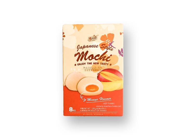 Yuki &amp; Love Mochis saveur mangue - 128 g