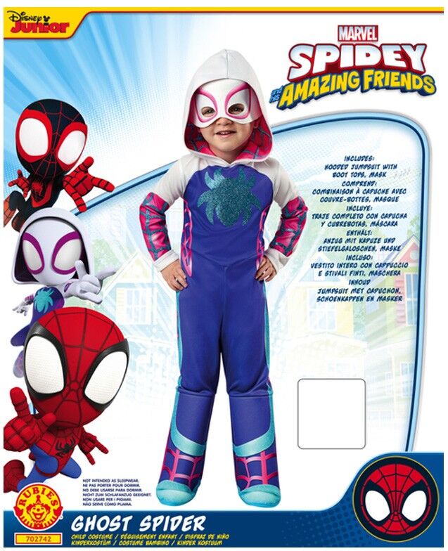 Déguisement luxe Ghost Spider 2-3 ans - Rubies