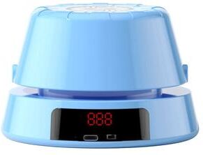 Uplift Picks Electric Jump Rope Machine With Digital Counter And Remote Control blue