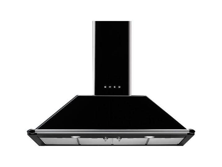 SMEG KT110BLE Dunstabzugshaube Victoria Schwarz