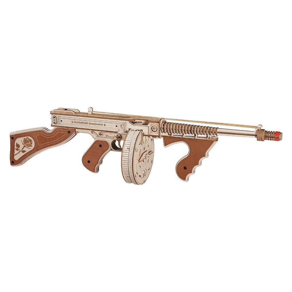 Rokr Tommy Gun Assault Rifle - 3D Holzbausatz (LQB01)