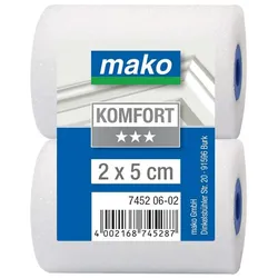 mako Lackroller-Mini mako-poren superfein, KOMFORT 2 x 10 cm, Ersatzwalze
