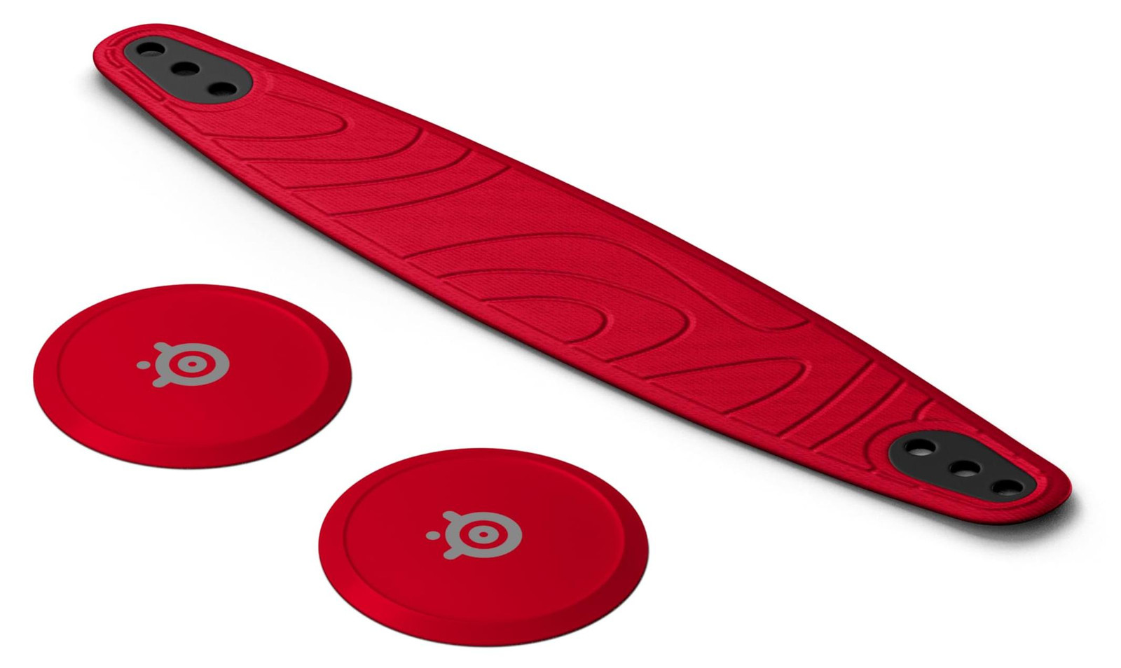 SteelSeries Arctis Nova Booster Pack Cherry Red - Accessoire voor gaming headsets