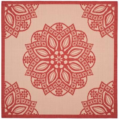 SAFAVIEH Courtyard Colette Waterproof Backyard Patio Rug