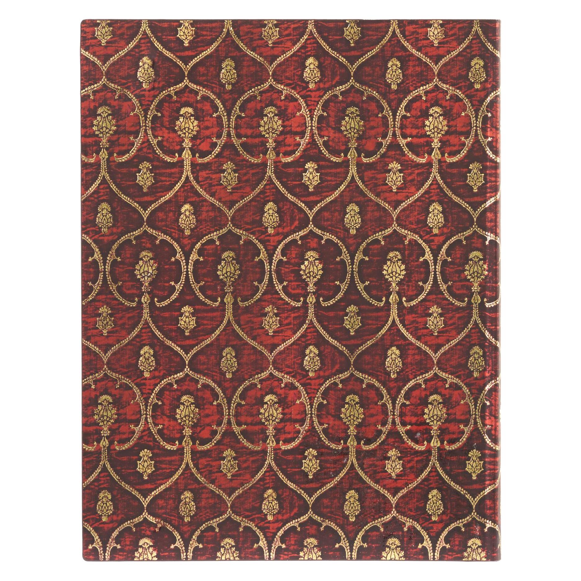 Paperblanks Softcover Flexis - Samtrot - Ultra - Liniert (Liniert, Weicher Einband) (FB9629-0)