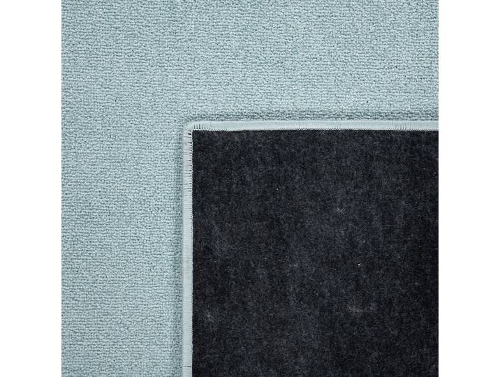 Teppich PACO HOME Porto 890 , blau (türkis), B:80cm H:13mm L:250cm, Polypropylen, Teppiche, Teppich, Tapis coureur, poil ras, couleurs unies, idéal dans le hall et la chambre