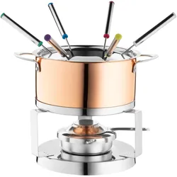 Mäser Fondue, Fondue Set, Kupfer, Silber