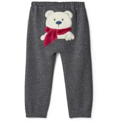Tchibo - Baby-Sweathose mit Plüsch-Applikation - Baby - Gr. 62/68 - magenta