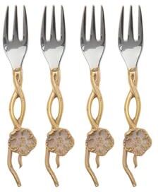 Godinger Hellebore Dessert Fork Set
