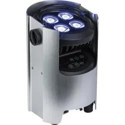 Showtec EventSpot 1600 Q4 4x RGBW - 12 W - gebürstetes Aluminium