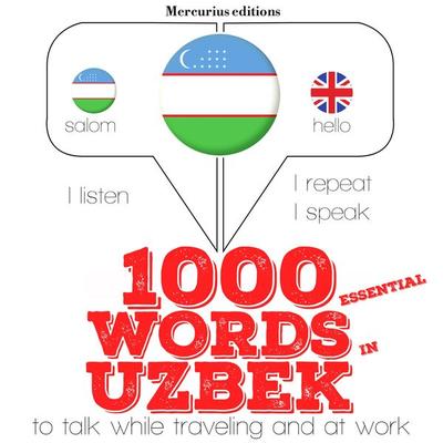 1000 essential words in Uzbek - JM Gardner, Audio, 9782821114746