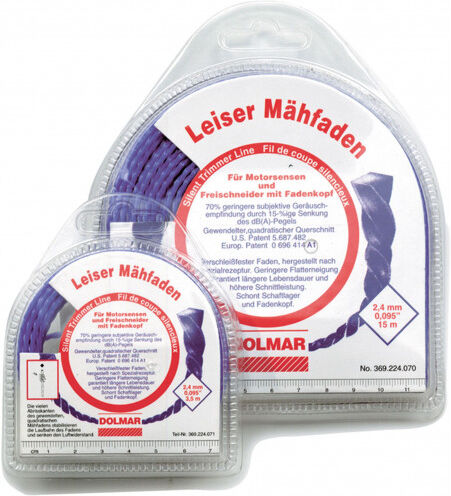 Makita 369224670 Fil silencieux nylon 2,4 mm 15m