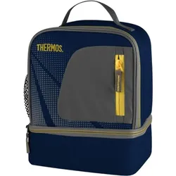 Cool Kühltasche, 4 l, blau-grau, 2 Fächer