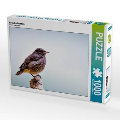 CALVENDO Puzzle Rotschwänzchen | 1000 Teile Lege-Größe 64 × 48 cm Foto-Puzzle für glückliche Stunden