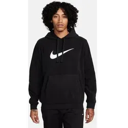 NIKE Herren Kapuzensweat M NSW SP HOODIE POLAR FLEECE, Größe M in Schwarz BLACK