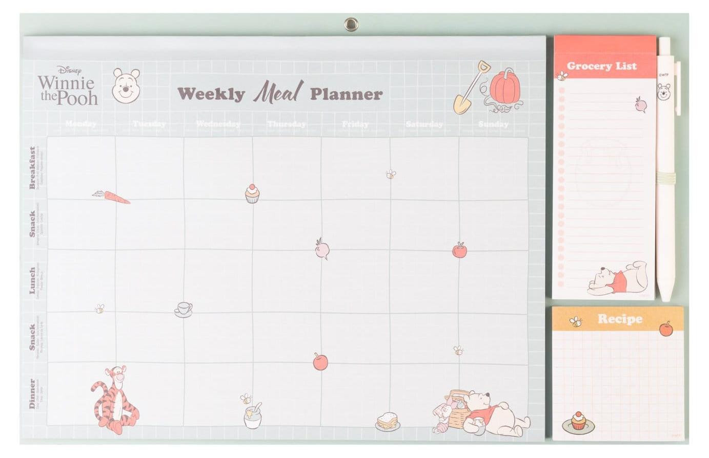 Grupo Erik Winnie the Pooh 100-jarig jubileum Magnetische maaltijdplanner