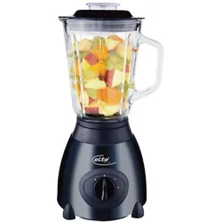 ELTA Germany Glas Standmixer MX-600 Edelstahl 1,5L schwarz