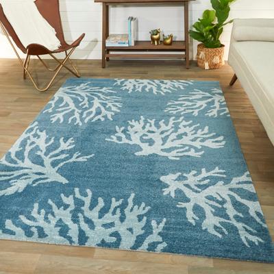 Balta Rugs Caistor Coastal Coral Reef Pattern Tropical Area Rug