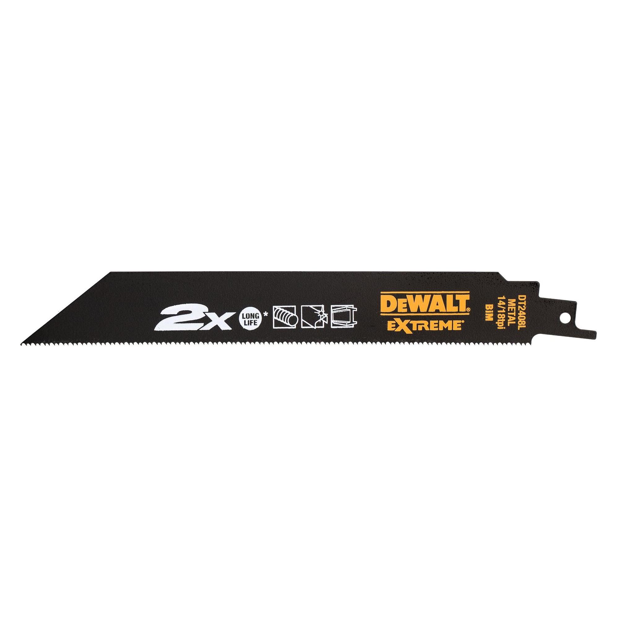 DeWalt EXTREME metal cutting knife 203mm 5pcs. (DT2408L-QZ)
