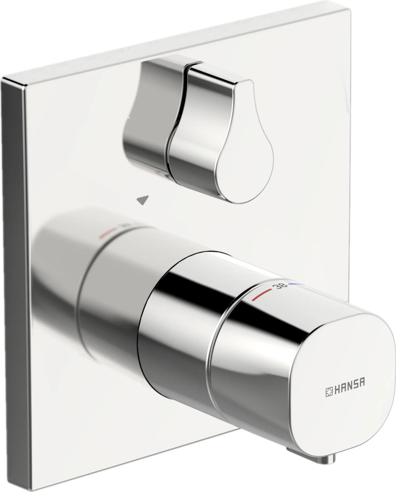 Hansa Living UP-thermostaatregeling voor bad BLUEBOX chroom