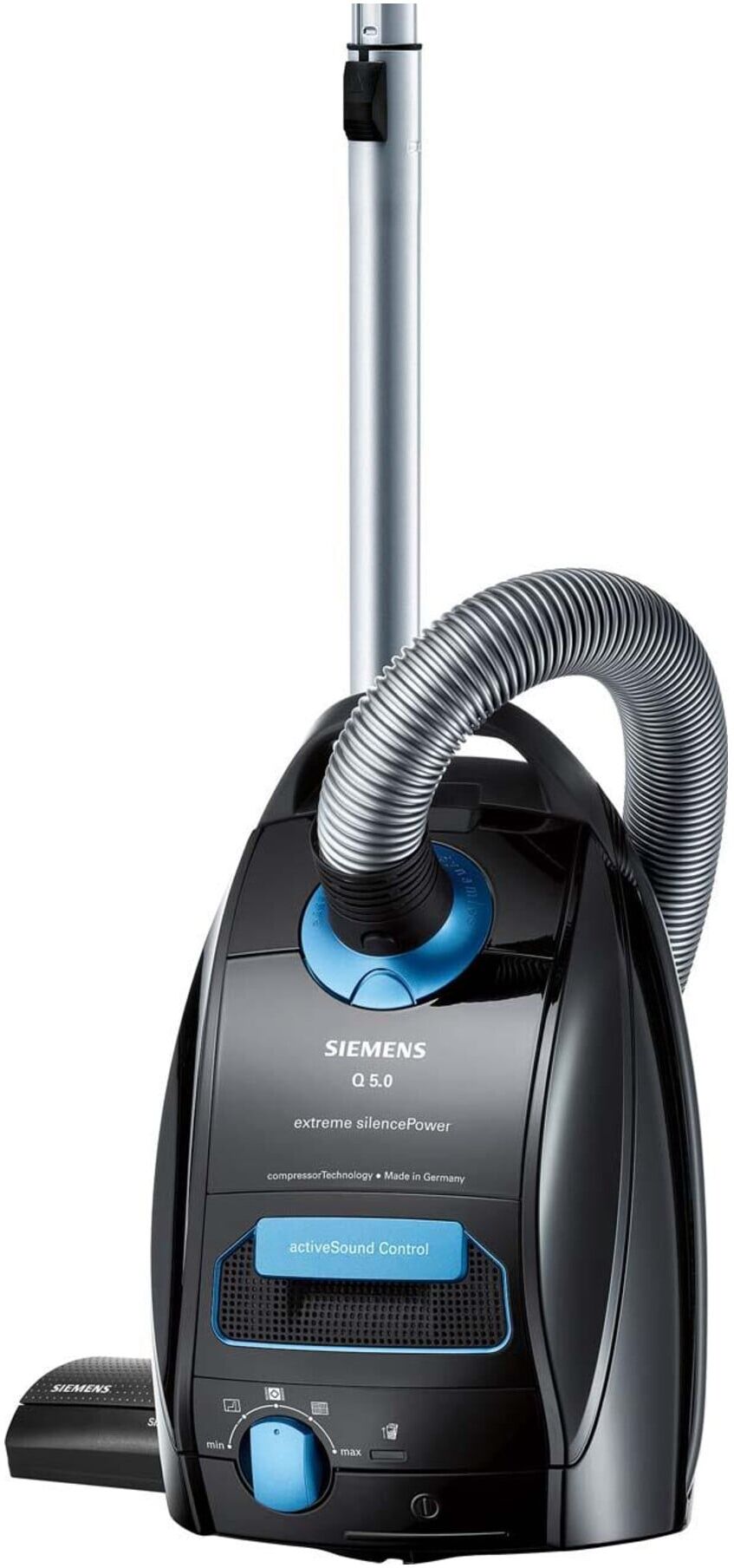 Siemens Bodenstaubsauger Q5.0 extremesilenceP sw (VSQ5X1230)