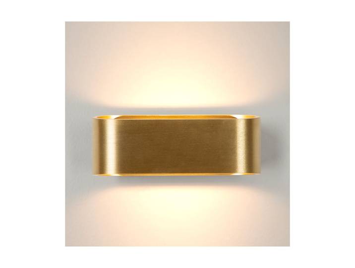 Applique rectangulaire en métal bronze, 16 x 7 cm