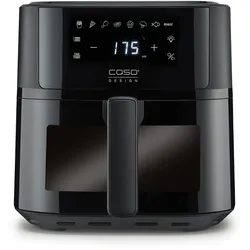 Caso AirFry 6.0 Heißluftfritteuse mit 6 Liter und Sichtfenster, AirFryer