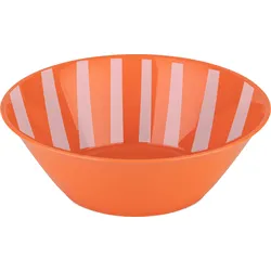 Koziol Schale Nora Bowl M 700 ml Stripes strong coral