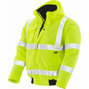 teXXor Arbeitsjacke Whistler, 4118, Warnschutzjacke, signalgelb, Größe S