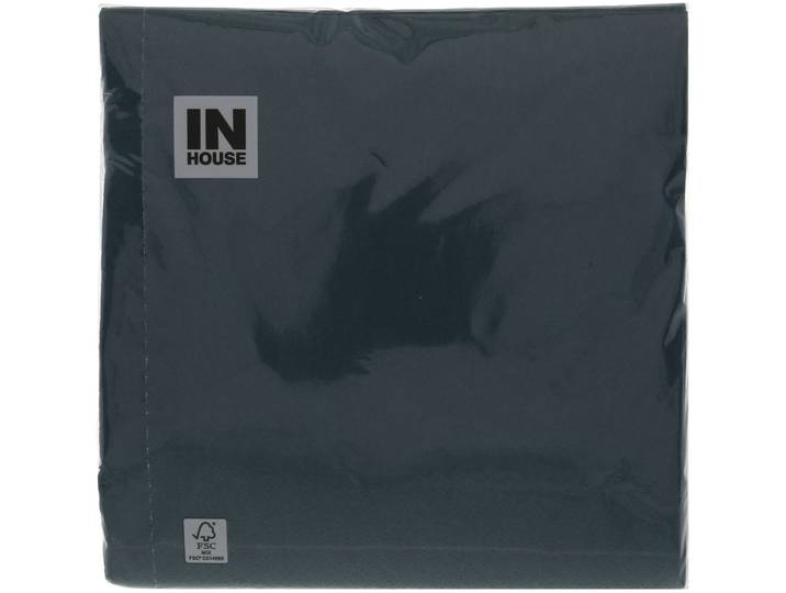 Inhouse Servietten ocean teal 33cm 50 Stück