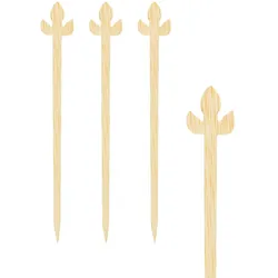 400x Picker "Lilie" aus Bambus 9cm