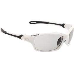 Swiss Eye, Herren, Sportbrille, Herren Grip Sonnenbrille (White Shiny, Grey Smoke, photocromatic), Weiss