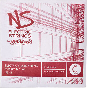 Daddario NS315 Violin String Low C