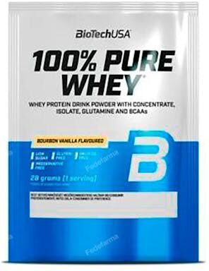 Biotechusa 100% pure whey bourbon vainilla - 28g