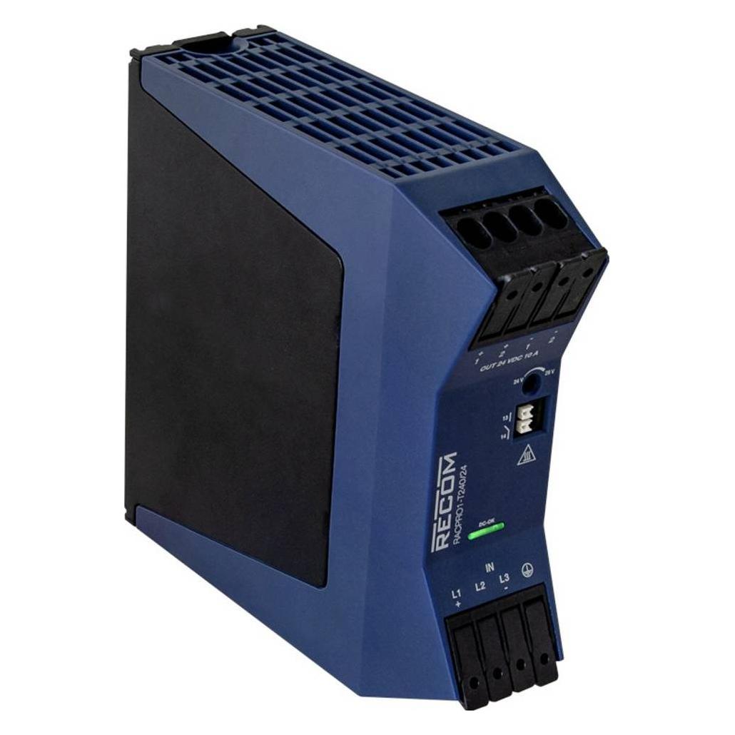 Recom Hutschienen-Netzteil DIN-Rail 10 A (RACPRO1-T240/24)