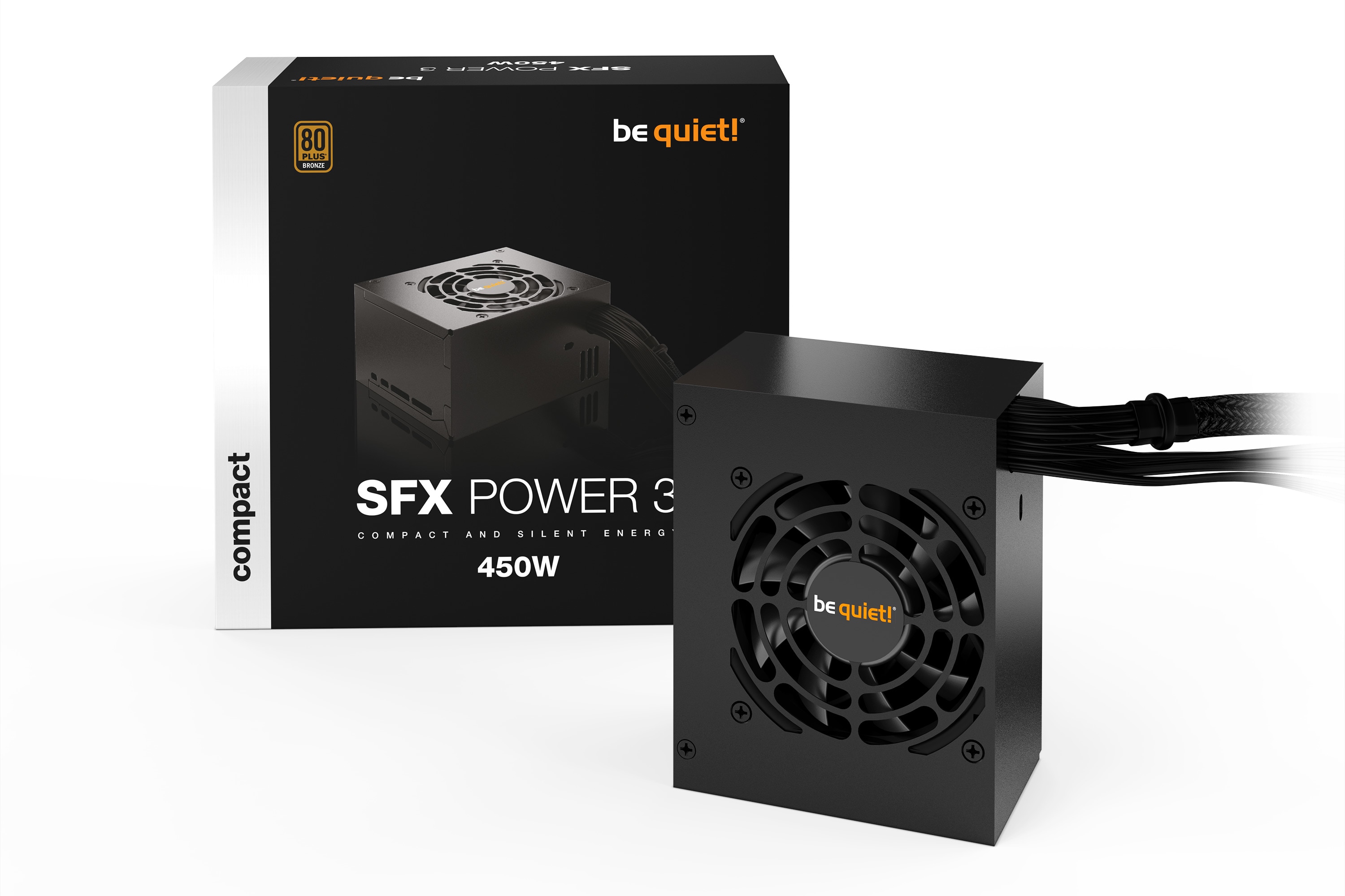 be quiet! SFX Power 3 Netzteil 450 Watt 80+ Bronze BN321
