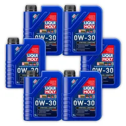 6x Motoröl LIQUI MOLY 1150 Synthoil Longtime Plus 0W-30 Audi VW Seat Skoda WIV 1 L
