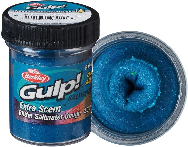 Berkley Gulp! Dough-Fishoil Blue Silver Glitter