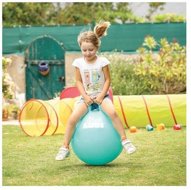 Ballon sauteur XXL bleu - Ludi