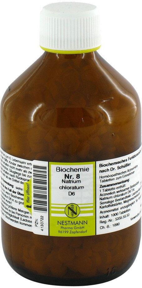 Biochemie 8 Natrium chloratum D6 Tabletten 1000stk