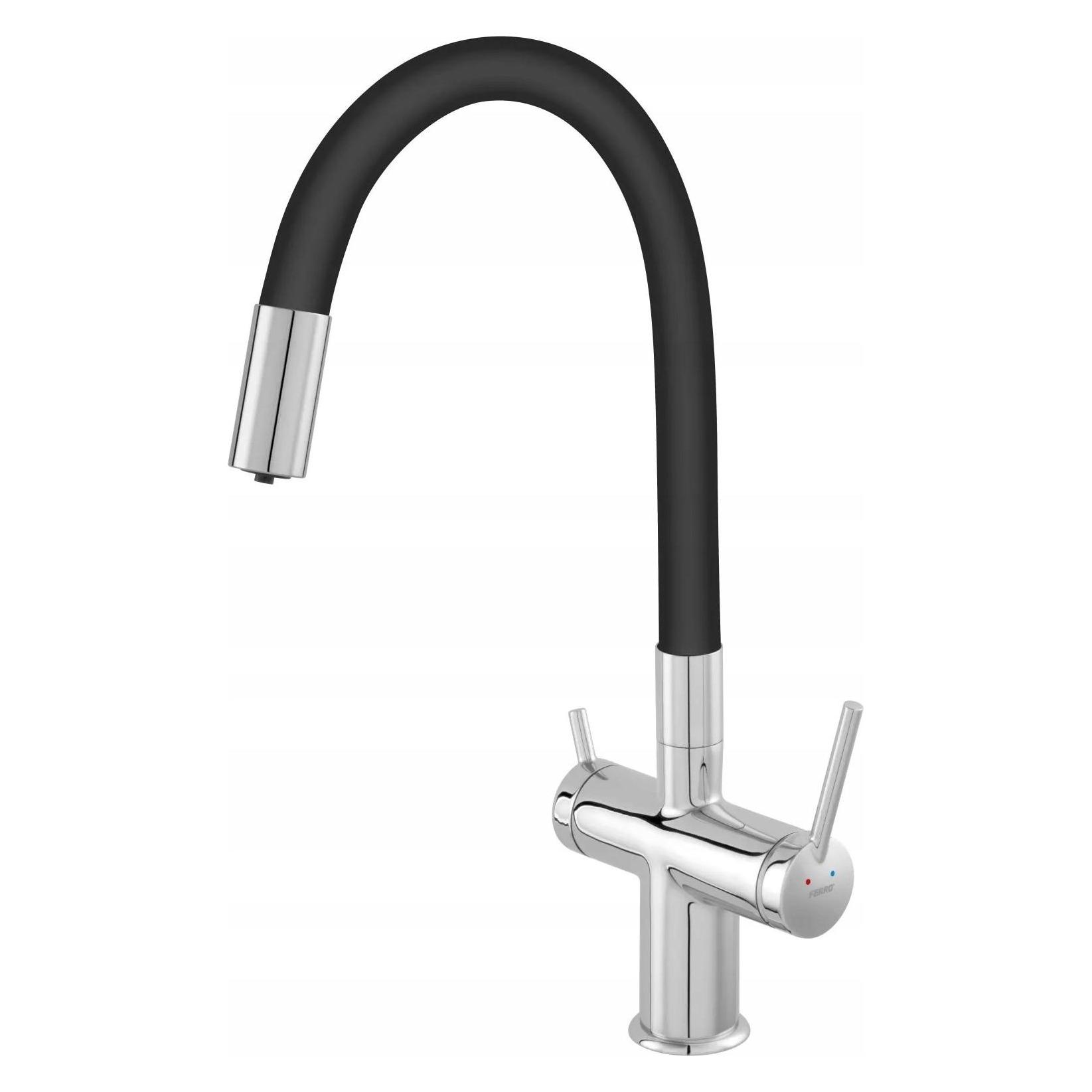 Novaservis Ferro Filtrata Küchenmischbatterie mit Filter und flexiblem Arm (65333383)
