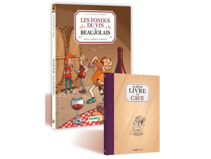 Les Fondus du vin : Beaujolais + Livre de cave offert (BD)