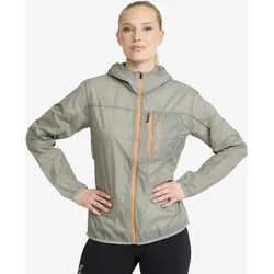 Speed Hooded Windbreaker Damen Shadow, Größe:S - Damen > Jacken > Windbreakers - Grün