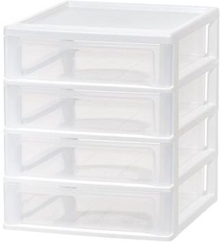 IRIS USA® Desk Top Unit 4.6 Qt - White